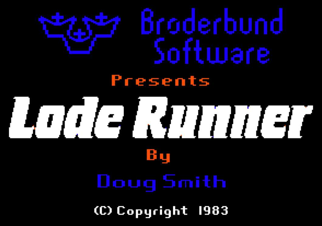 Lode Runner title screen
